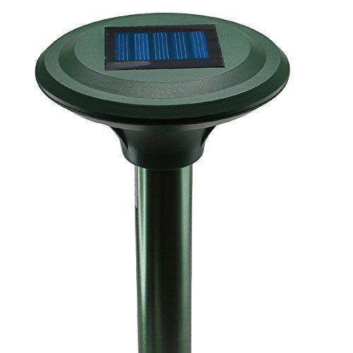 Chasse Taupe Solaire Intelligent - Combine Sons et Vibrations