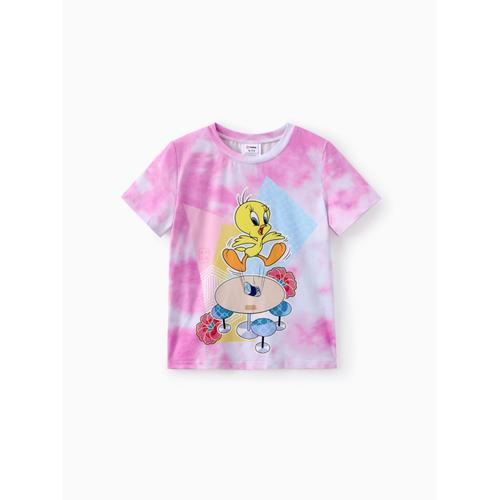 Looney Tunes Kid Boys,Girls Bug Bunny 1pc Tie-Dye Funny Character Print Tee