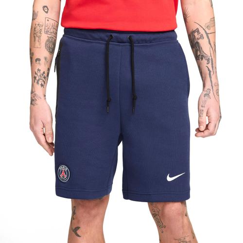 Short Psg Nike Tech Fleece - Bleu