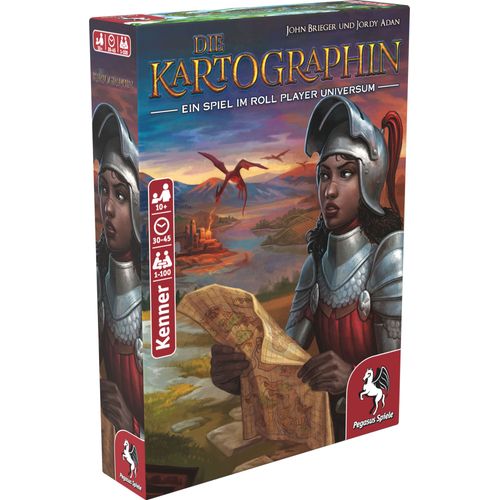 Pegasus Spiele Die Kartographin Jeu De Soci?T? Voyage/Aventure