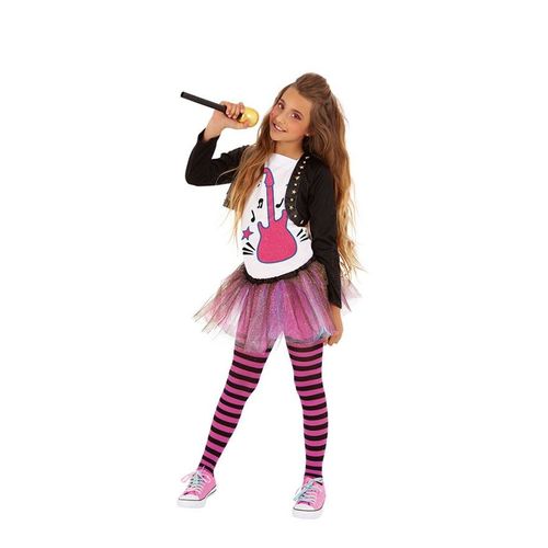 D?Guisement De Chanteuse Pop Rose Pour Fille (Taille 8-10a)