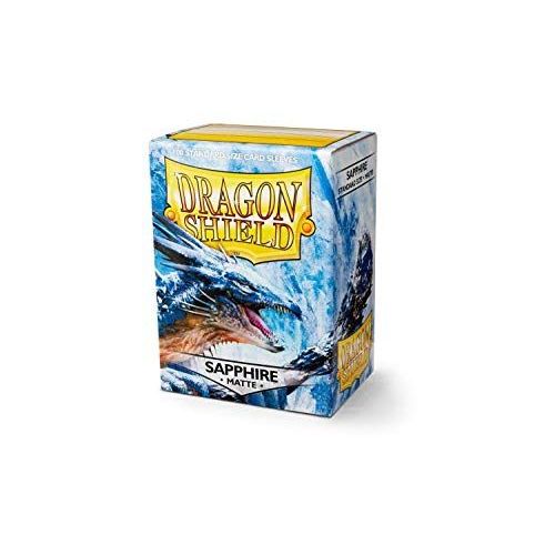 Arcane Tinman Sleeves Dragon Shield Matte Sapphire (100), One Size