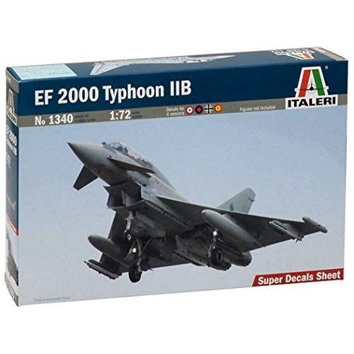 Italeri Model Kit - Ef 2000 Typhoon Iib Plane - 172 Scale - 1340 - New