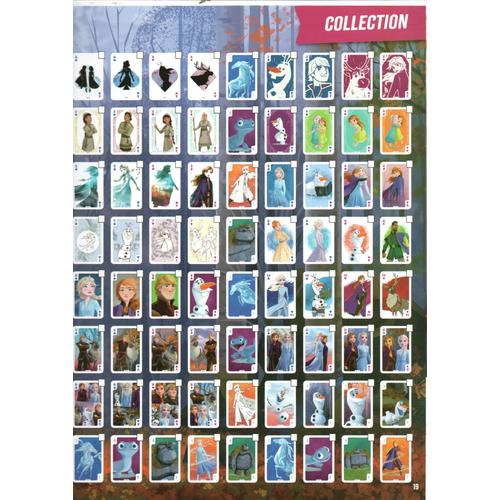 72 CARTES DISNEY REINE DES NEIGES 2 carrefour Rakuten