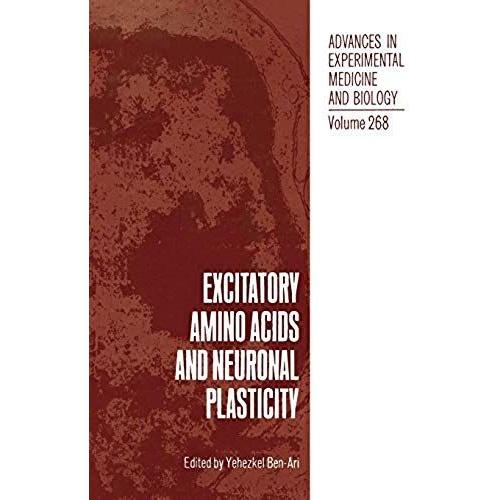 Excitatory Amino Acids And Neuronal Plasticity