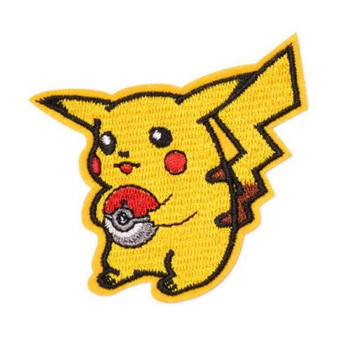 Patch Écusson Thermocollant - Pokémon Pikachu (Réf 4)