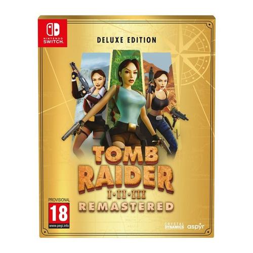 Tomb Raider I-Iii Remastered Starring Lara Croft Deluxe Edition Switch