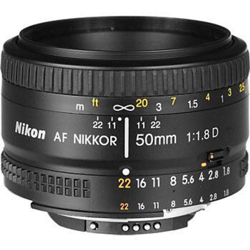 Objectif Nikon Af Nikkor 50mm 1:1.8D