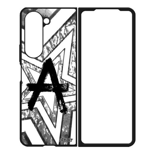 Coque Silicone Pour Samsung Z Fold 5 Anarchie Liberté Housse Populaire Communisme Communiste Souple Blanc Urbain Telephone De Galaxy