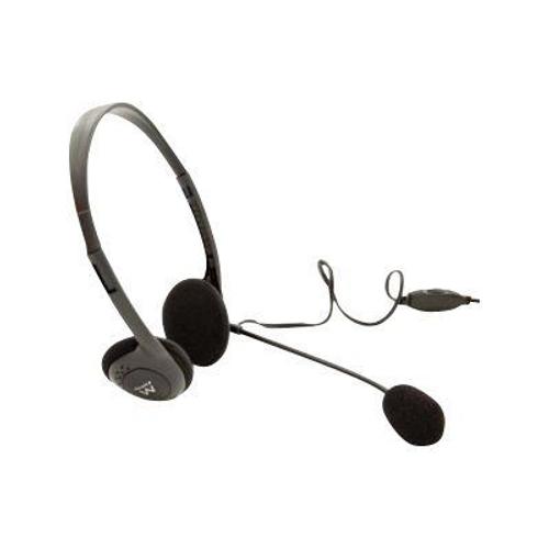 Ewent EW3563 - Micro-casque - sur-oreille - filaire