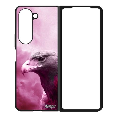 Coque Pour Z Fold 5 Silicone Aigle Oiseau Design Ciel Portable Rapace Animal Caoutchouc 4g Animaux Royal Rose Alu De Samsung Galaxy