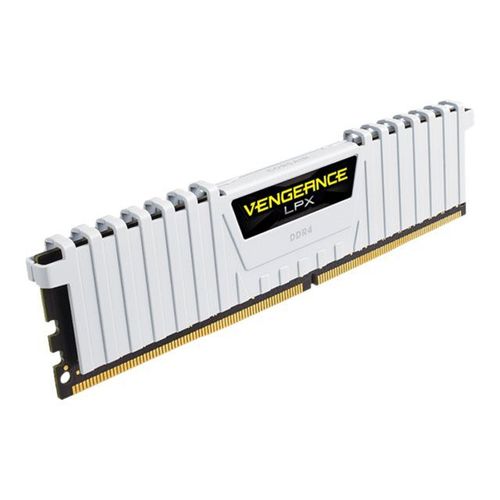 CORSAIR Vengeance LPX - DDR4 - kit - 16 Go: 2 x 8 Go - DIMM 288 broches - 3200 MHz / PC4-25600 - CL16 - 1.35 V - mémoire sans tampon - non ECC - blanc