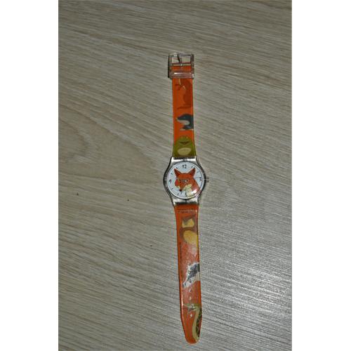 Montre Enfant Avec Photos Animaux Sur Bracelet