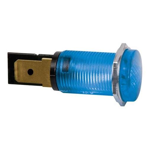 Voyant rond 14mm 12v bleu