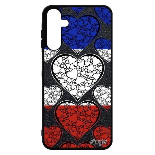 Coque Galaxy A15 4g 5g Silicone Drapeau France Français Euro Basket Coeur Tricolore Mobile Gel Coupe Du Monde Foot Unique De Samsung