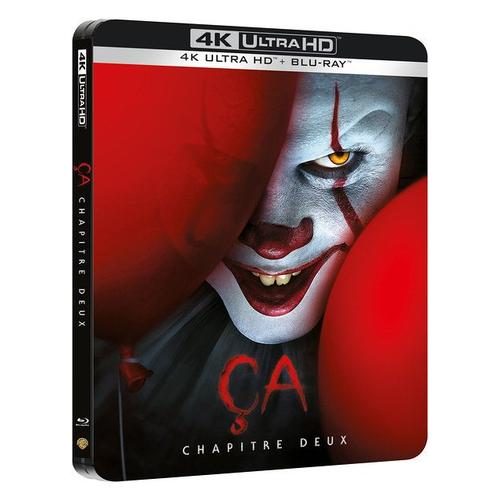 Ça - Chapitre 2 - 4k Ultra Hd + Blu-Ray + Blu-Ray Bonus - Édition Boîtier Steelbook