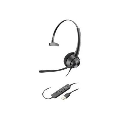 Poly EncorePro 310, USB-A - 300 Series - micro-casque - sur-oreille - filaire - USB