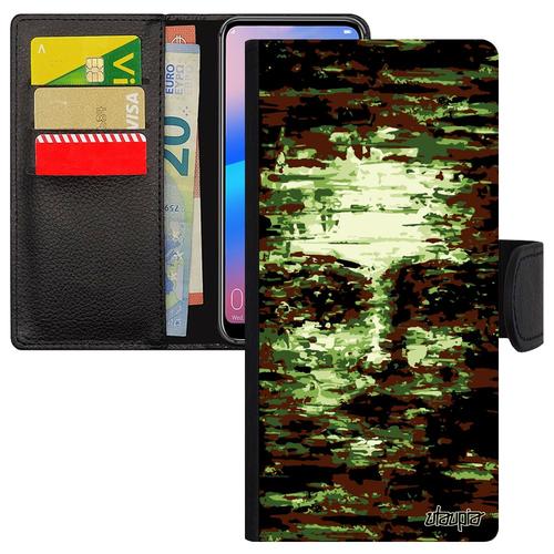 Coque Rabat Samsung A25 5g Simili Cuir Portefeuille Porte Cartes Portrait Antichoc Case Fabriqué En France Visage Mobile Art Galaxy