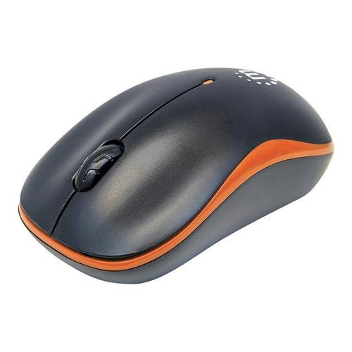 Souris sans fil optique Manhattan Success noir, orange