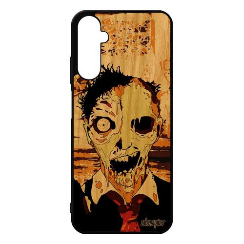 Coque Bois Silicone A05s Zombie De Protection Case Caoutchouc 4g Apocalypse Mort Vivant Gore Marron Horreur Ruine Tpu Samsung Galaxy