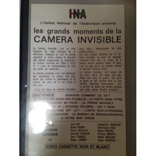 Les Grands Moments De La Camera Invisible