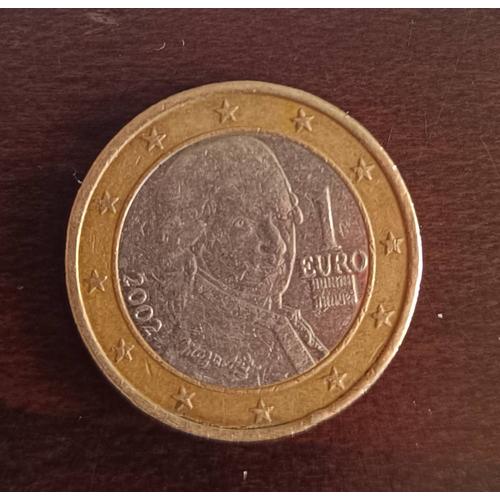 Pièce De 1€ D'autriche Année 2002