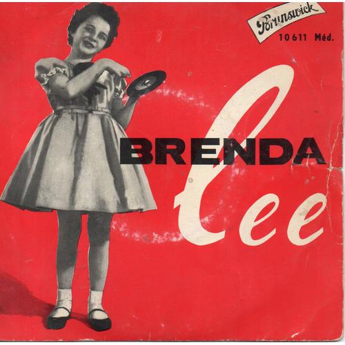 Brenda Lee "Rock The Bop" Vinyle 45 T 17 Cm - Ep - Brunswick N° 10 611 Med - Decca Records - 1958