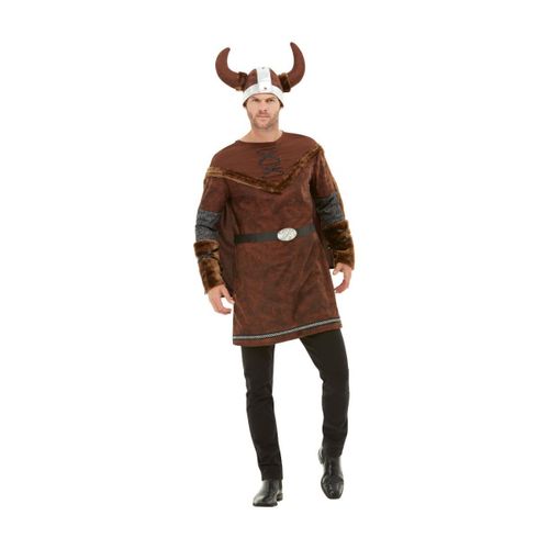 Déguisement De Barbare Viking Marron