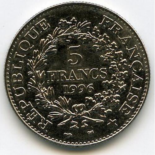 France 5 Francs 1996 Hercule