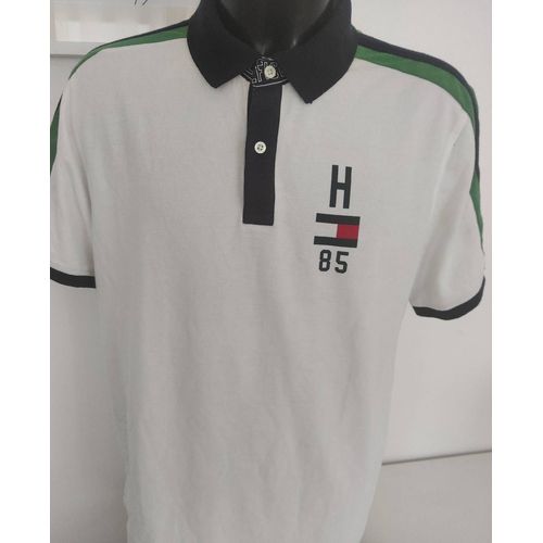 Tommy Hilfiger : Polo Blanc Taille Xl
