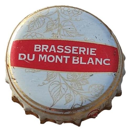 France Capsule Bière Beer Crown Cap Brasserie Du Mont Blanc Su