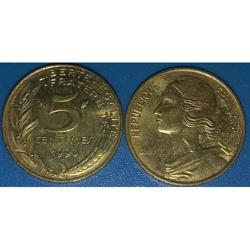 30 Pièces De 5 Centimes 1990 Rares