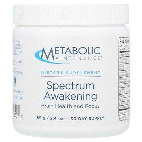 Metabolic Maintenance Spectrum Awakening, 69 G