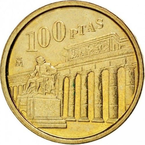 Pièce De Monnaie D'espagne - 100 Pesetas De 1994