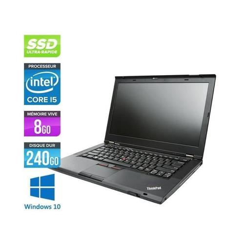 Lenovo Thinkpad L430 Laptop i5 3320M 2.6Ghz 8 GB 240GB SSD Windows 10 ou Windows 7 garantie 1 an livraison gratuite