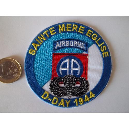 Écusson 82 Ème Airborne Sainte-Mère-Église D-Day 1944