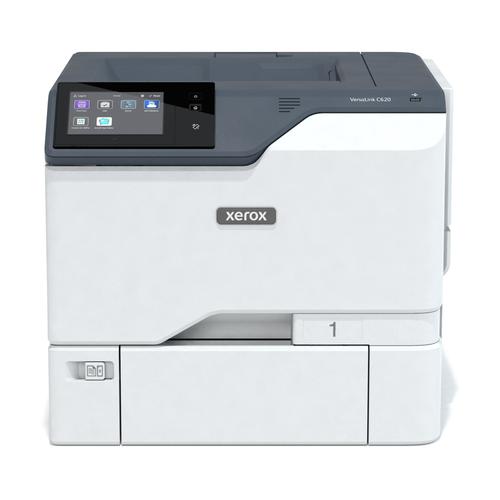 Xerox VersaLink C620V/DN - Imprimante - couleur - Recto-verso - laser - A4/Legal - 1200 x 1200 ppp - jusqu'à 50 ppm (mono) / jusqu'à 50 ppm (couleur) - capacité : 650 feuilles - USB 2.0, Gigabit...