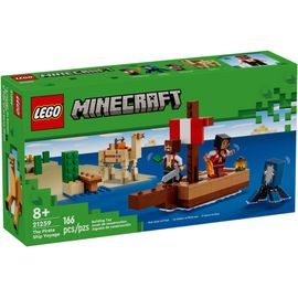 LEGO Minecraft - Le voyage du bateau pirate - 21259