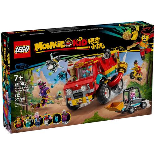 Lego Monkie Kid - Le Puissant Camion De L'équipe De Monkie Kid - 80055
