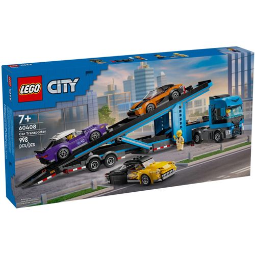 LEGO City - Le camion de transport de voitures de sport - 60408