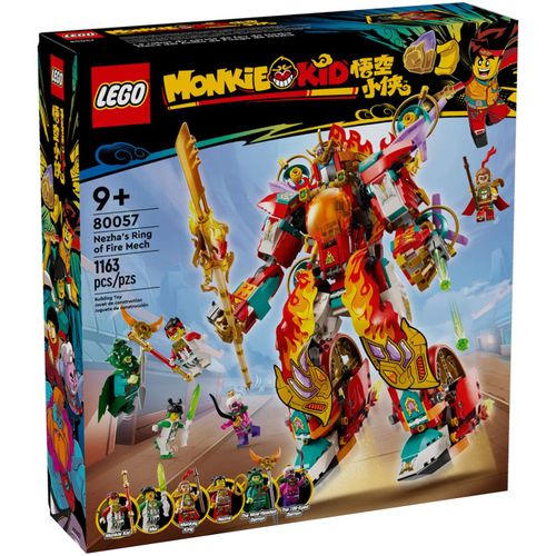 LEGO Monkie Kid - Le robot Cercle de feu de Nezha - 80057