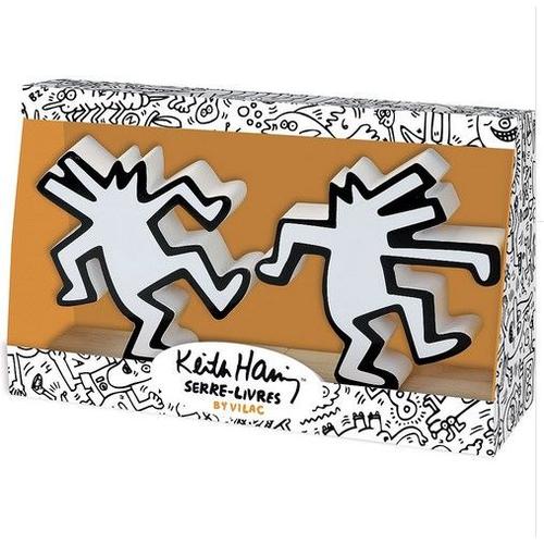 Serre-Livres Keith Haring En Bois