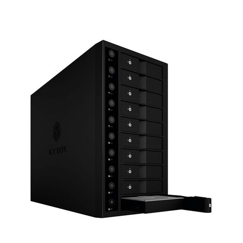 Icy Box Ib-3810-c31 Boîtier Hdd Noir 3.5"