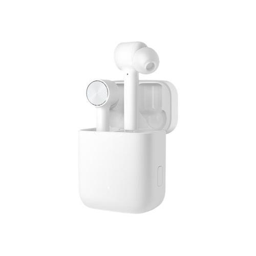 Xiaomi MI True Wireless Earphones - Ecouteurs Bluetooth intra-auriculaires avec micro - Suppresseur de bruit actif - blanc