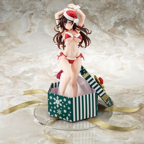 Rent-A-Girlfriend Statuette Pvc 1/6 Mizuhara Chizuru Santa Bikini De