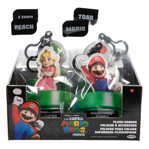 Super Mario Bros. Le Film Assortiment Porte-Clés Peluche 8 Cm (12)