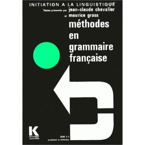 Méthodes En Grammaire Française