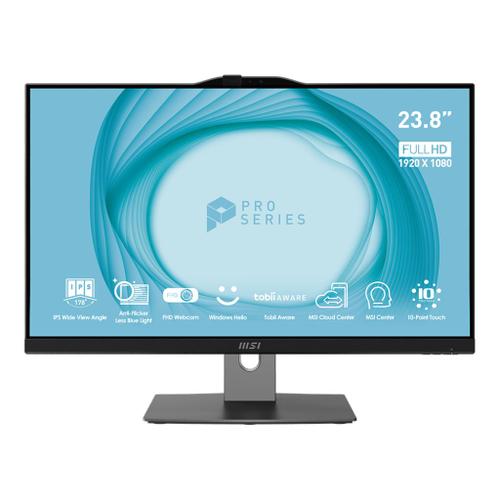 Msi Pro Ap243tp 12m-015de All-in-one Schwarz 60,5cm (23.8") Fhd Displ