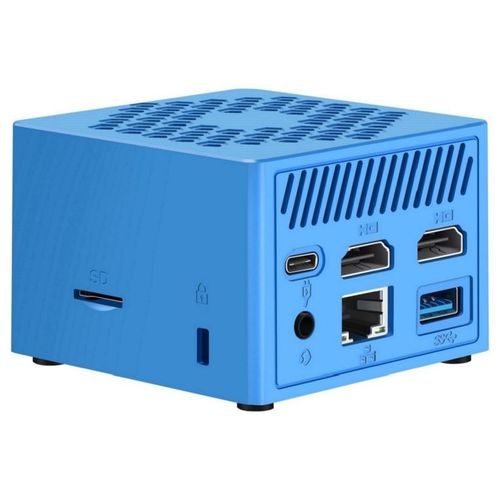 Leotec Lempc07b Barebone Pc/ Poste De Travail Cube Bleu N100