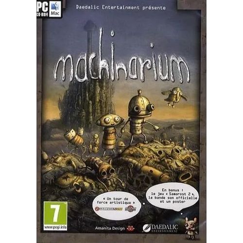 Machinarium Jeu Pc/Mac Complet En Cd-Rom + Poster + Cd Audio Du Jeu - Version Française